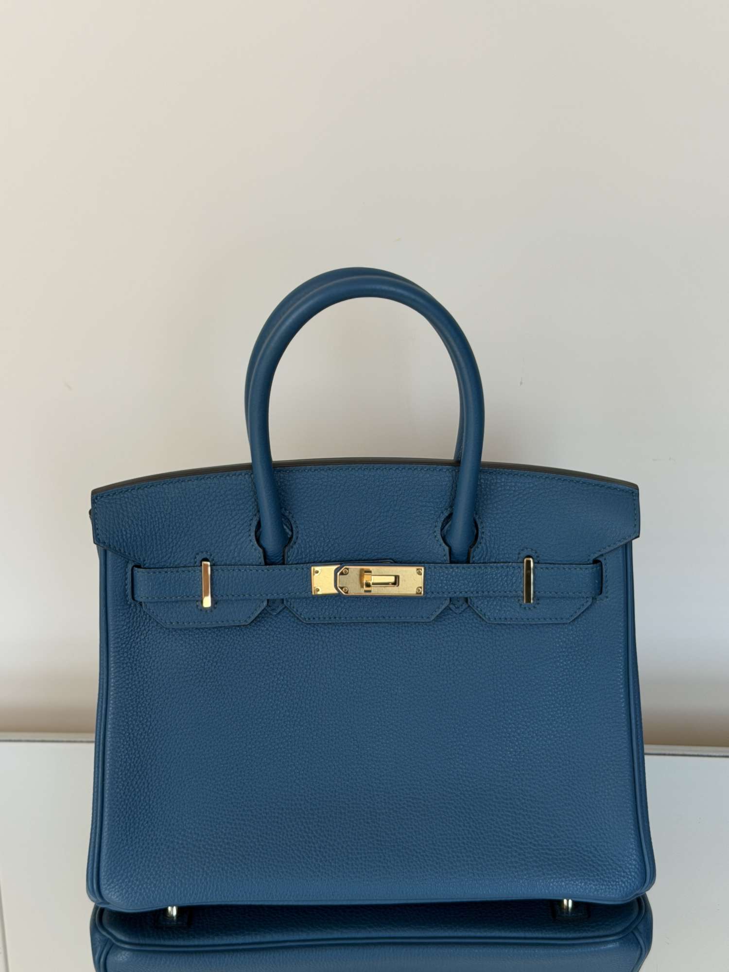 Hermès Birkin 30 Thalassa Togo GHW