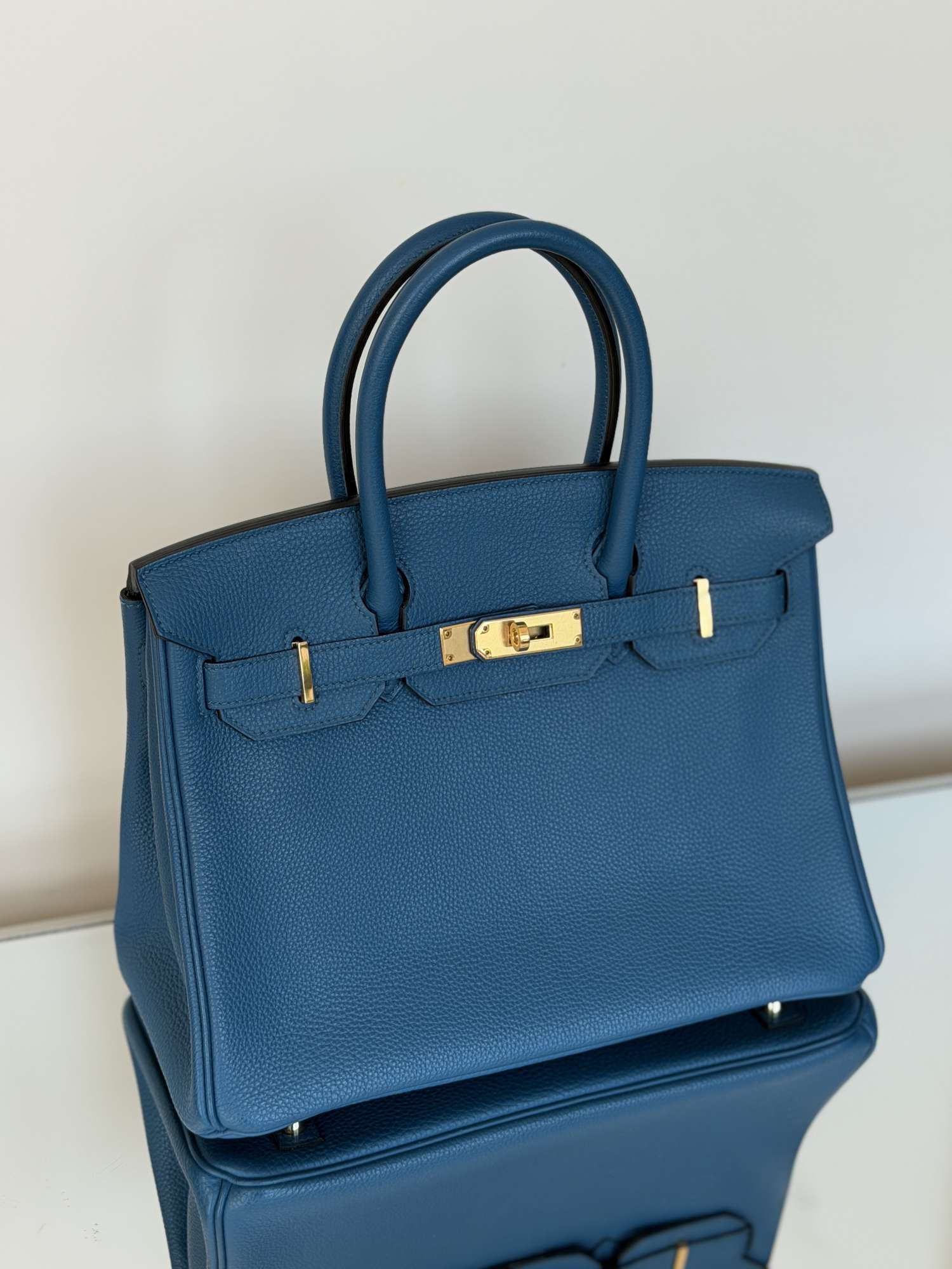 Hermès Birkin 30 Thalassa Togo GHW