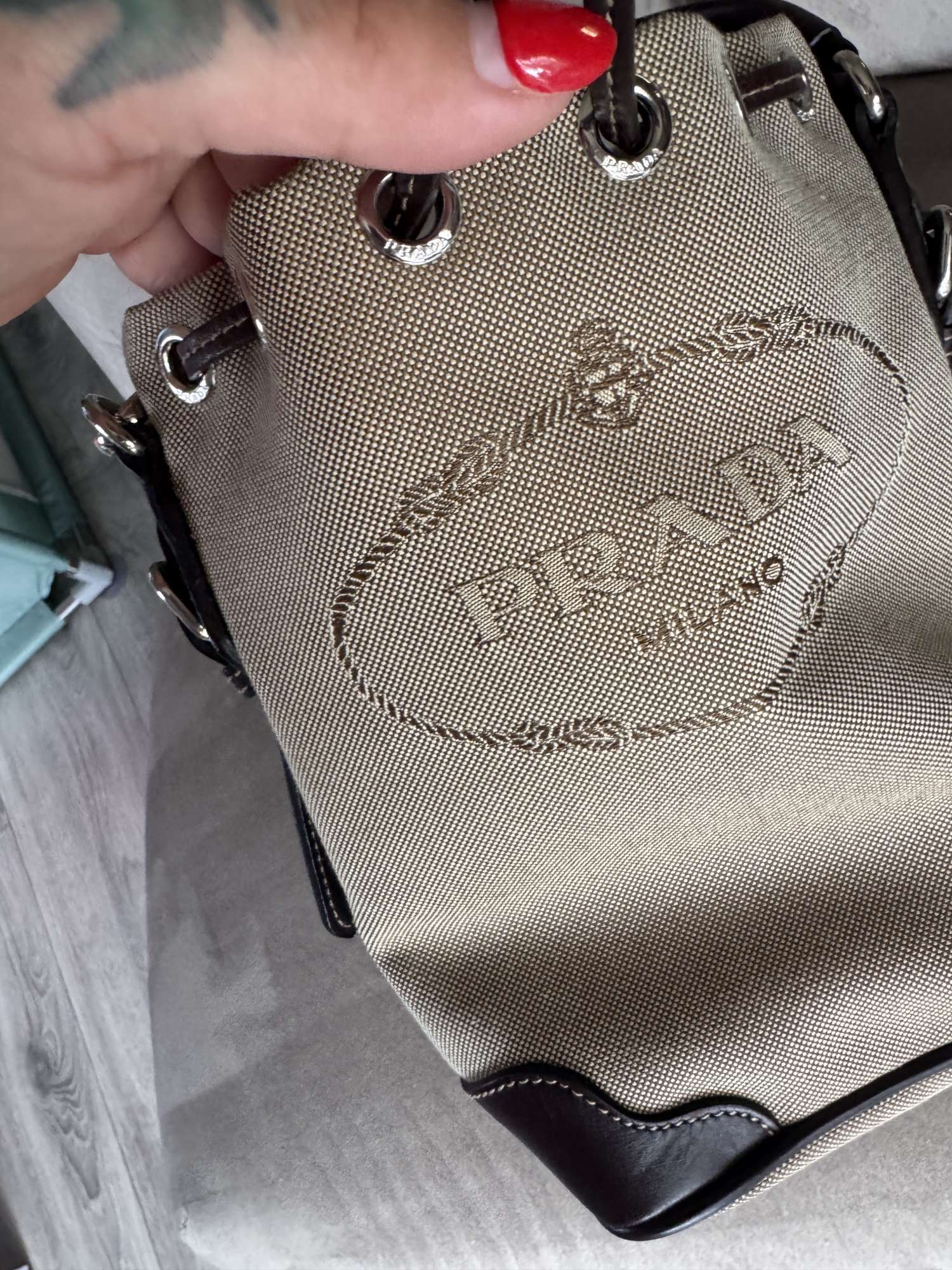 Prada bucket mini