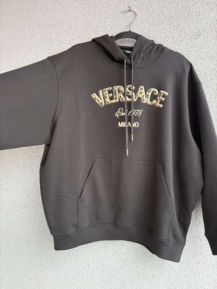 Versace nová oversize mikina leopard print, pc 700€