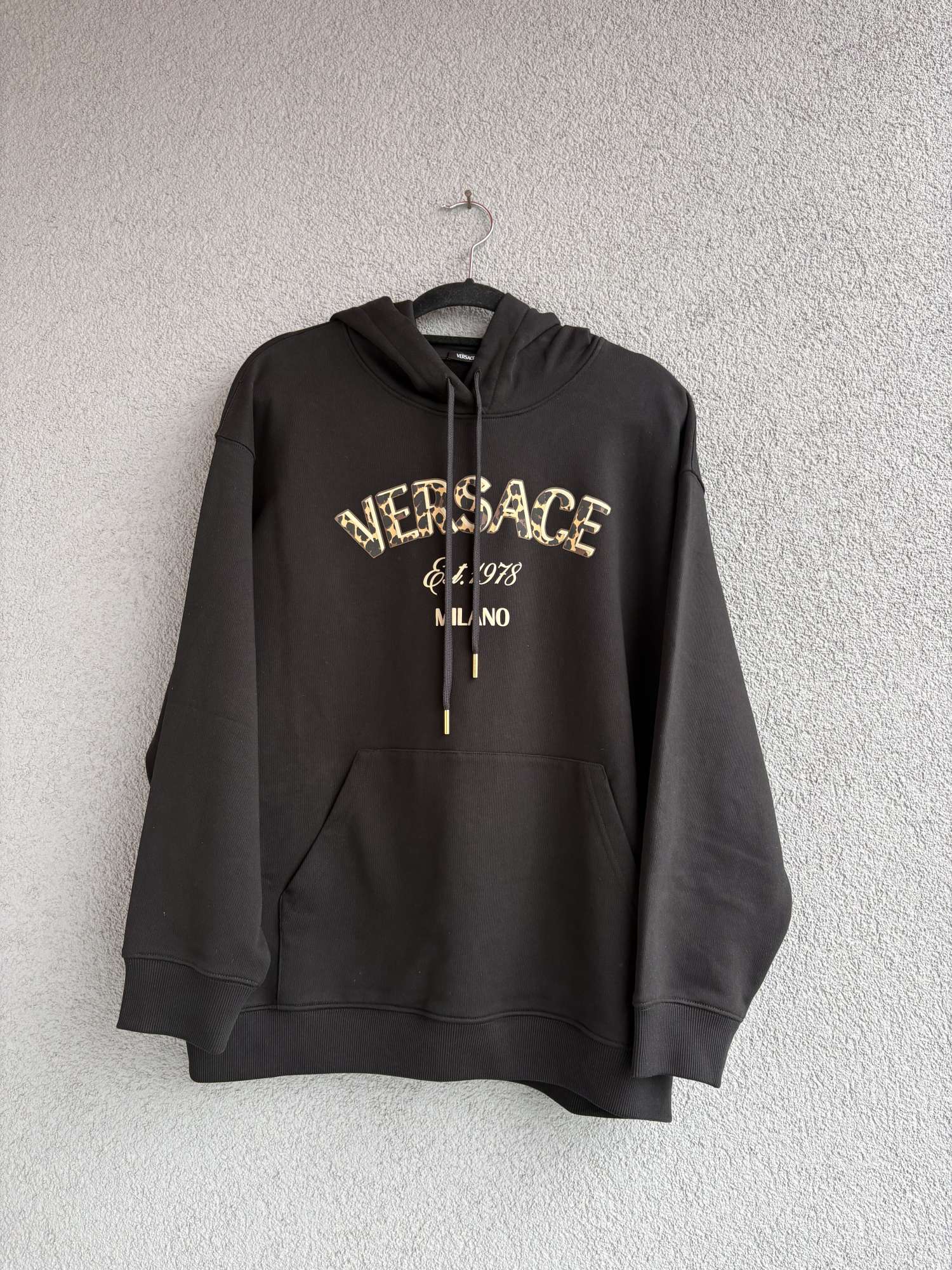 Versace nová oversize mikina leopard print, pc 700€
