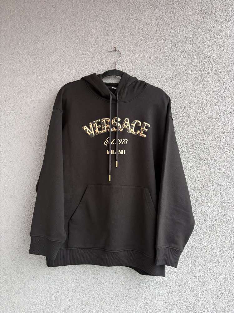 Versace nová oversize mikina leopard print, pc 700€