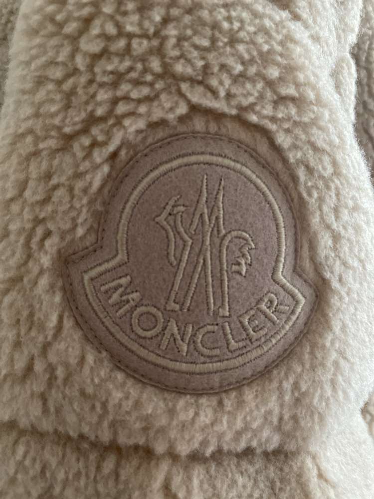 Moncler teddy coat