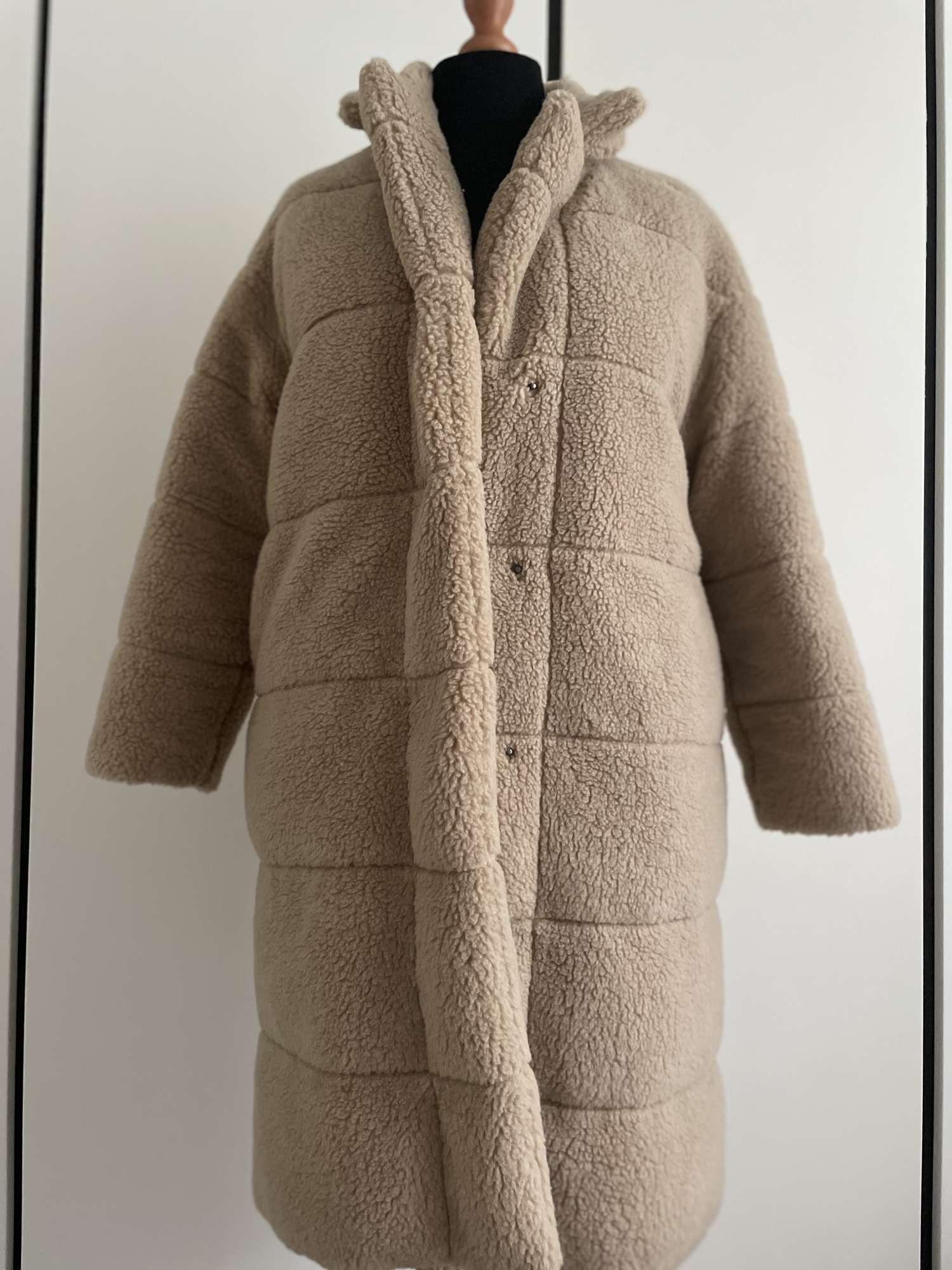 Moncler teddy coat