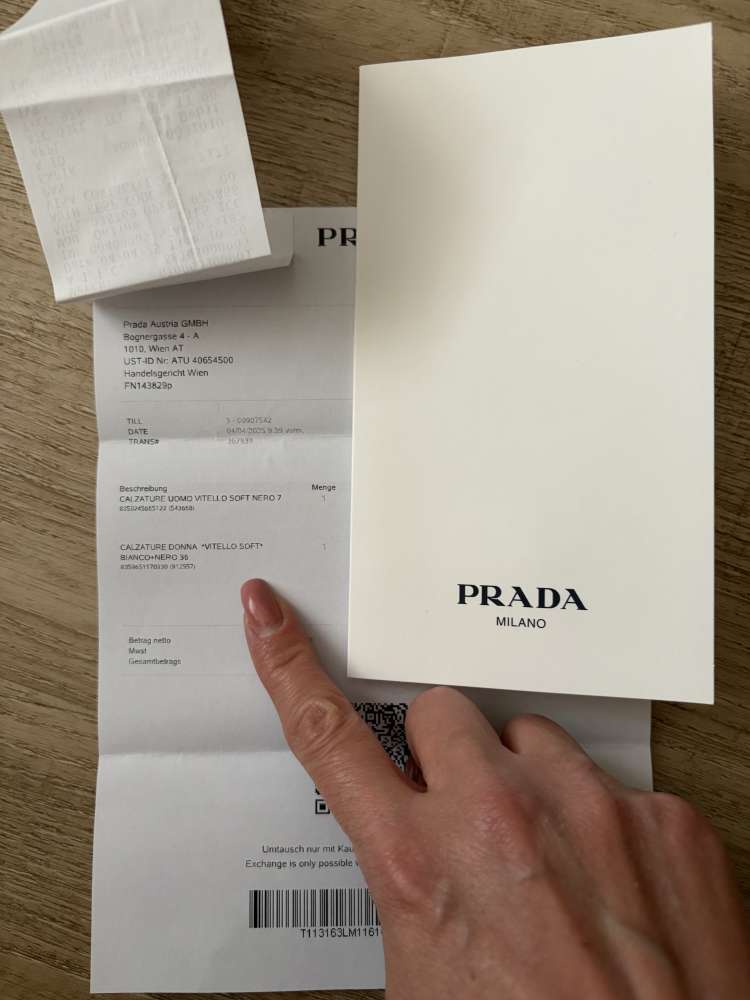 Prada tenisky