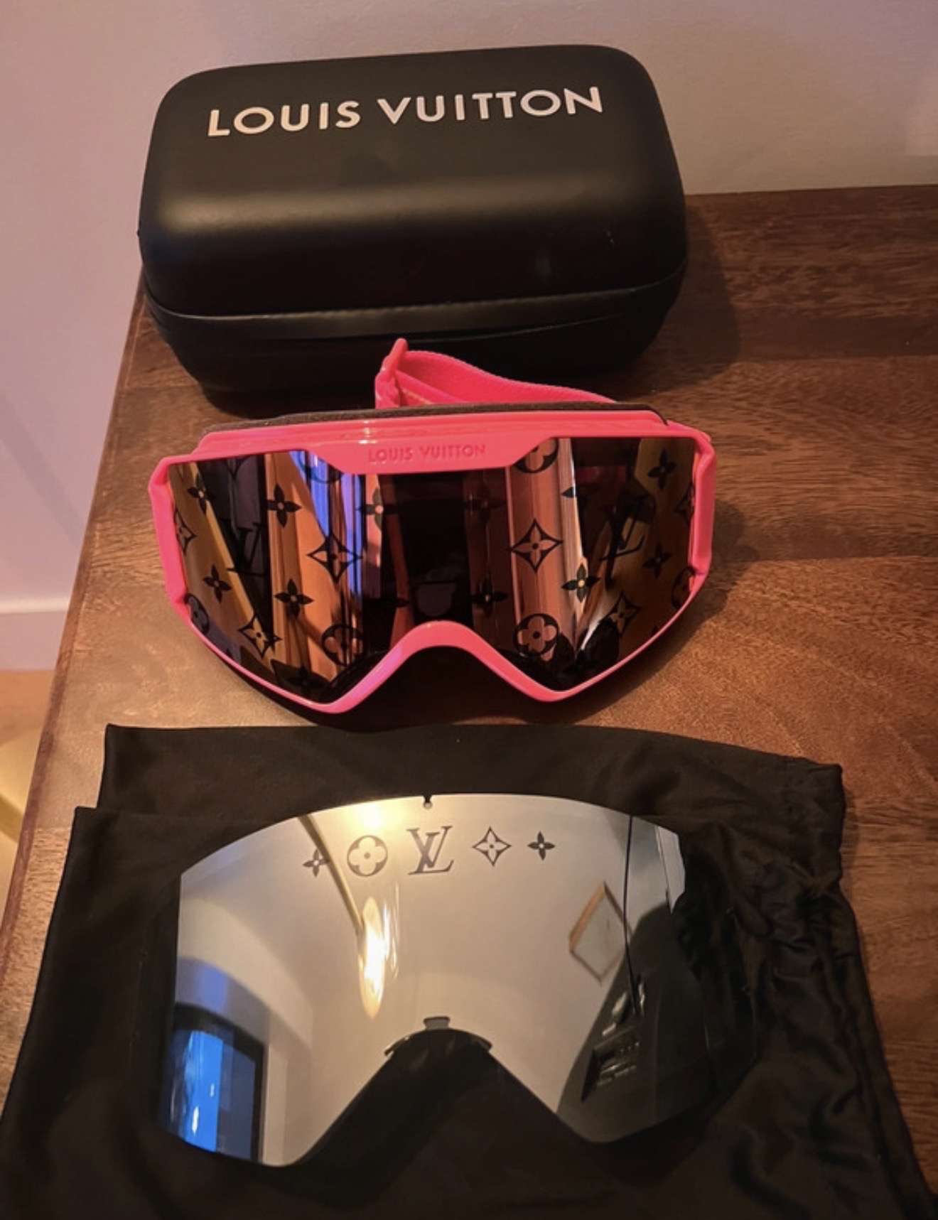 Louis Vuitton lyžiarske okuliare