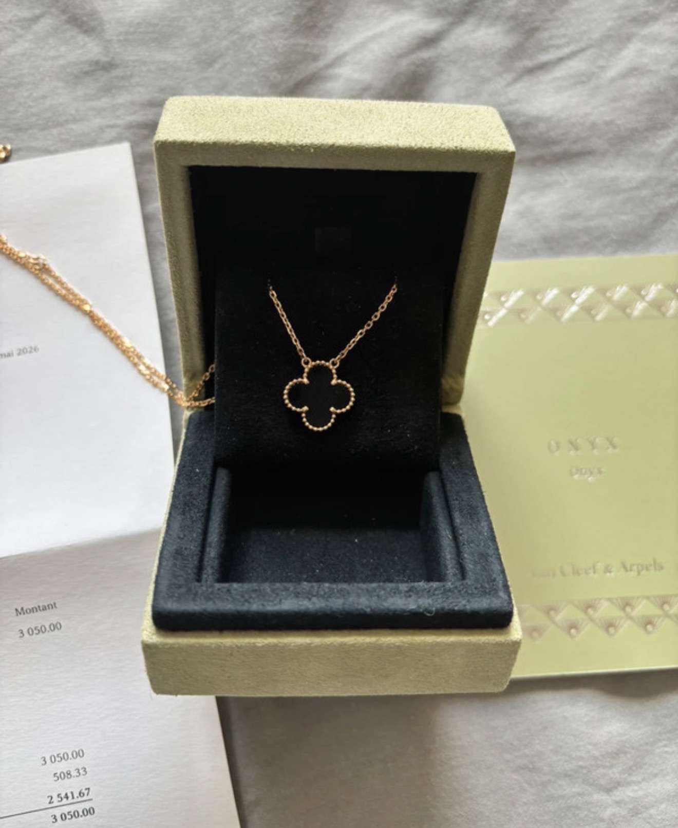 Van Cleef arpels Ónyx