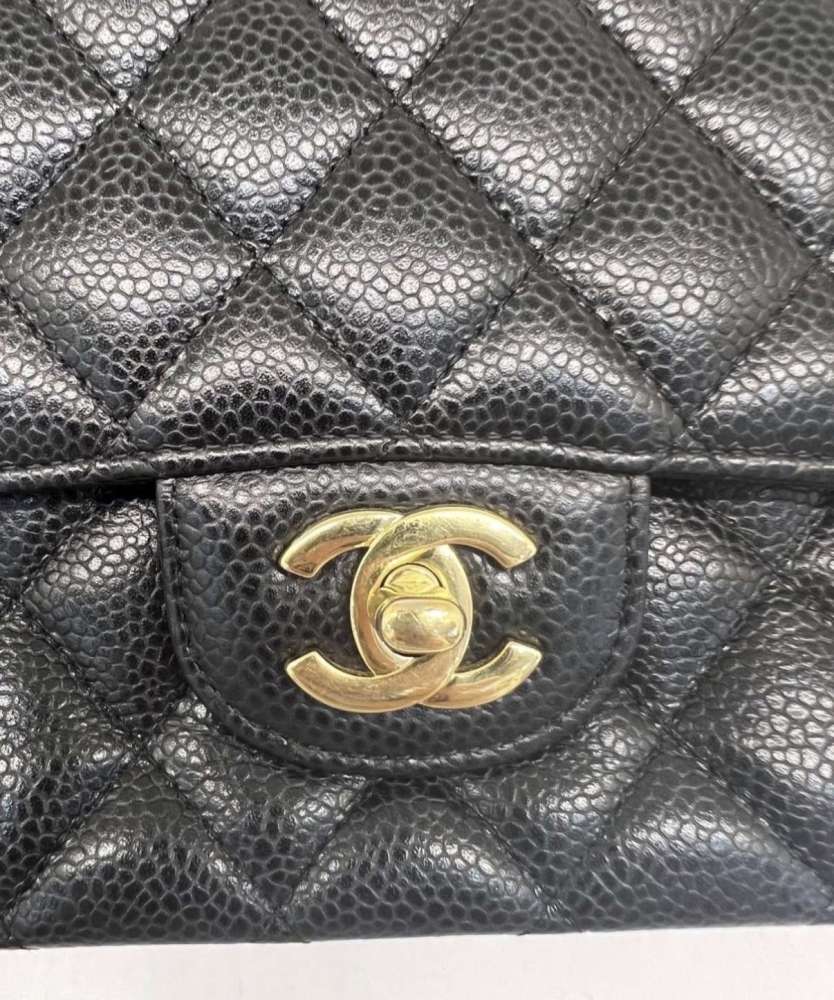 Chanel Double Flap Caviar