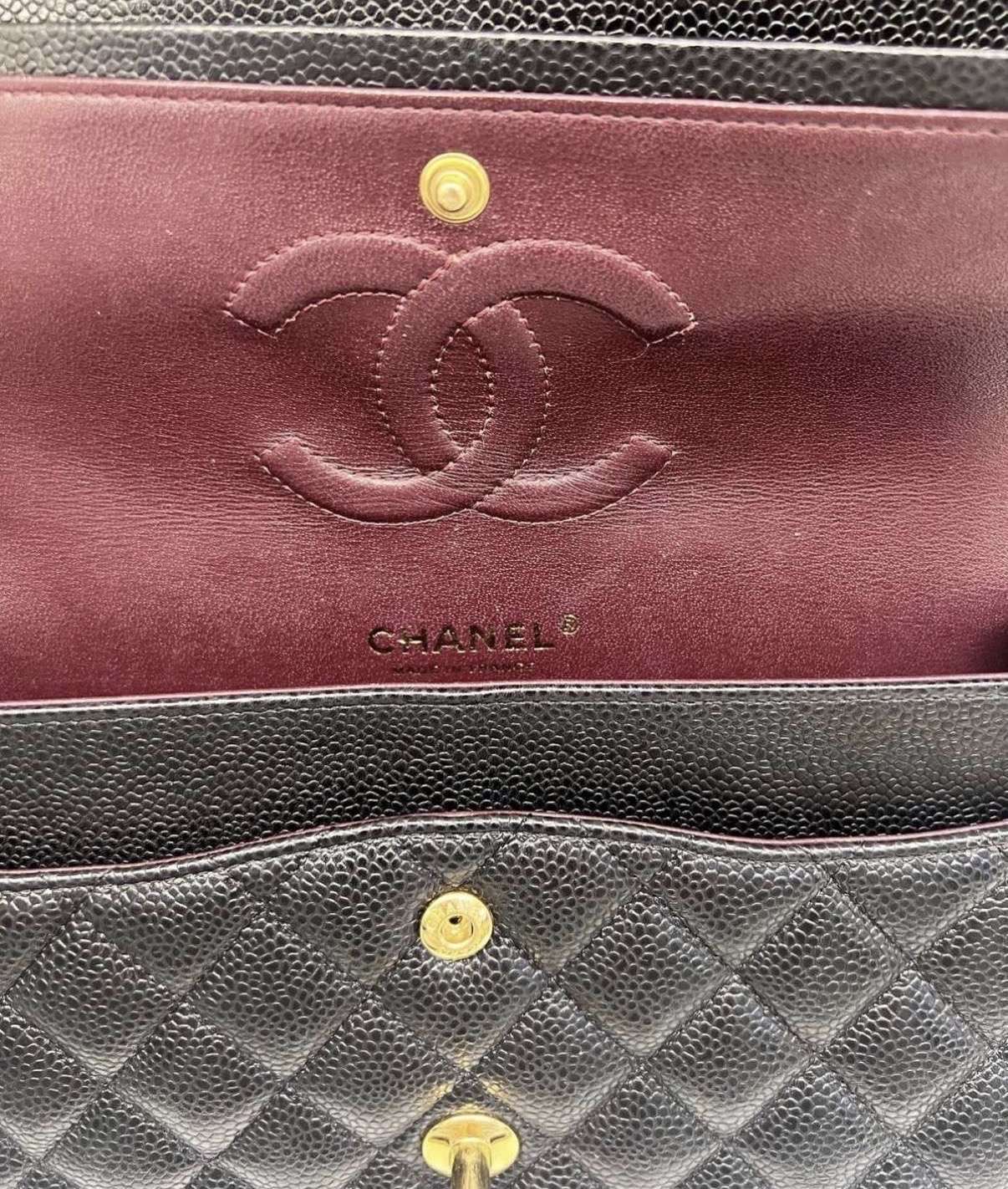 Chanel Double Flap Caviar