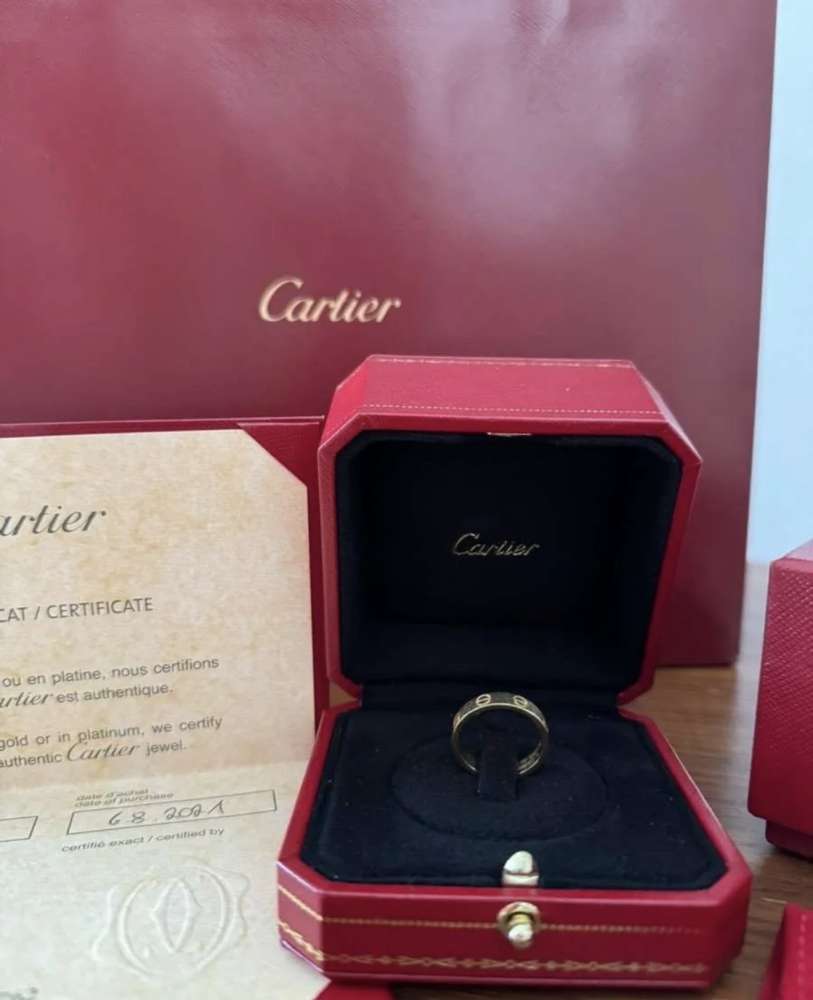 Cartier love prsteň