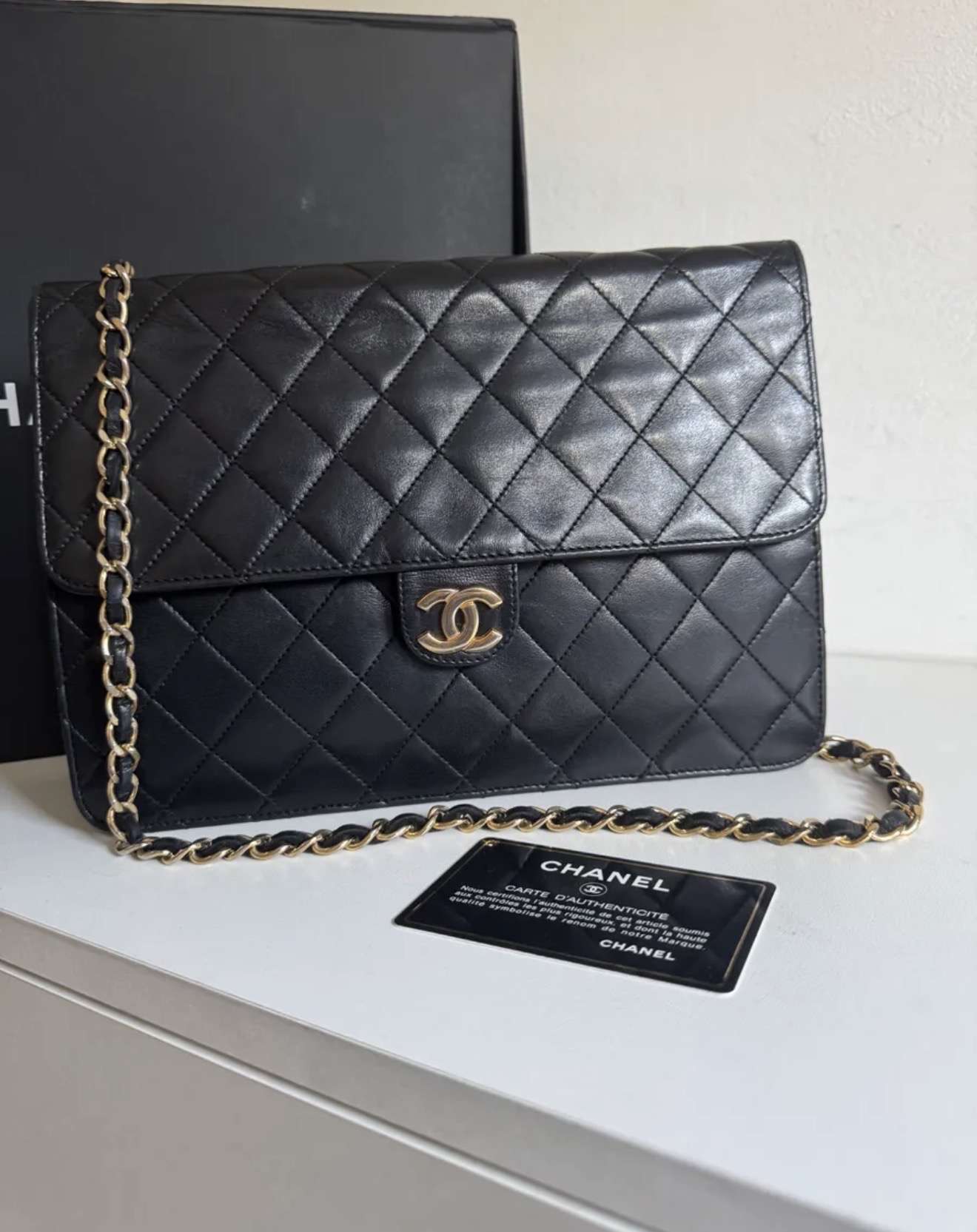 Chanel flap bag single
