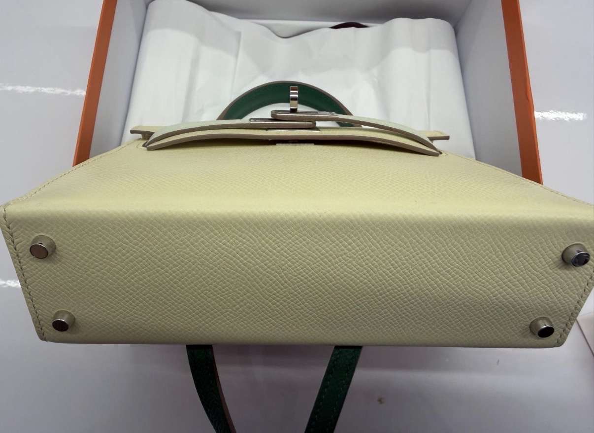 Hermes Mini Kelly tricolor