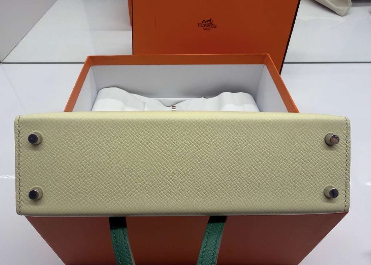 Hermes Mini Kelly tricolor