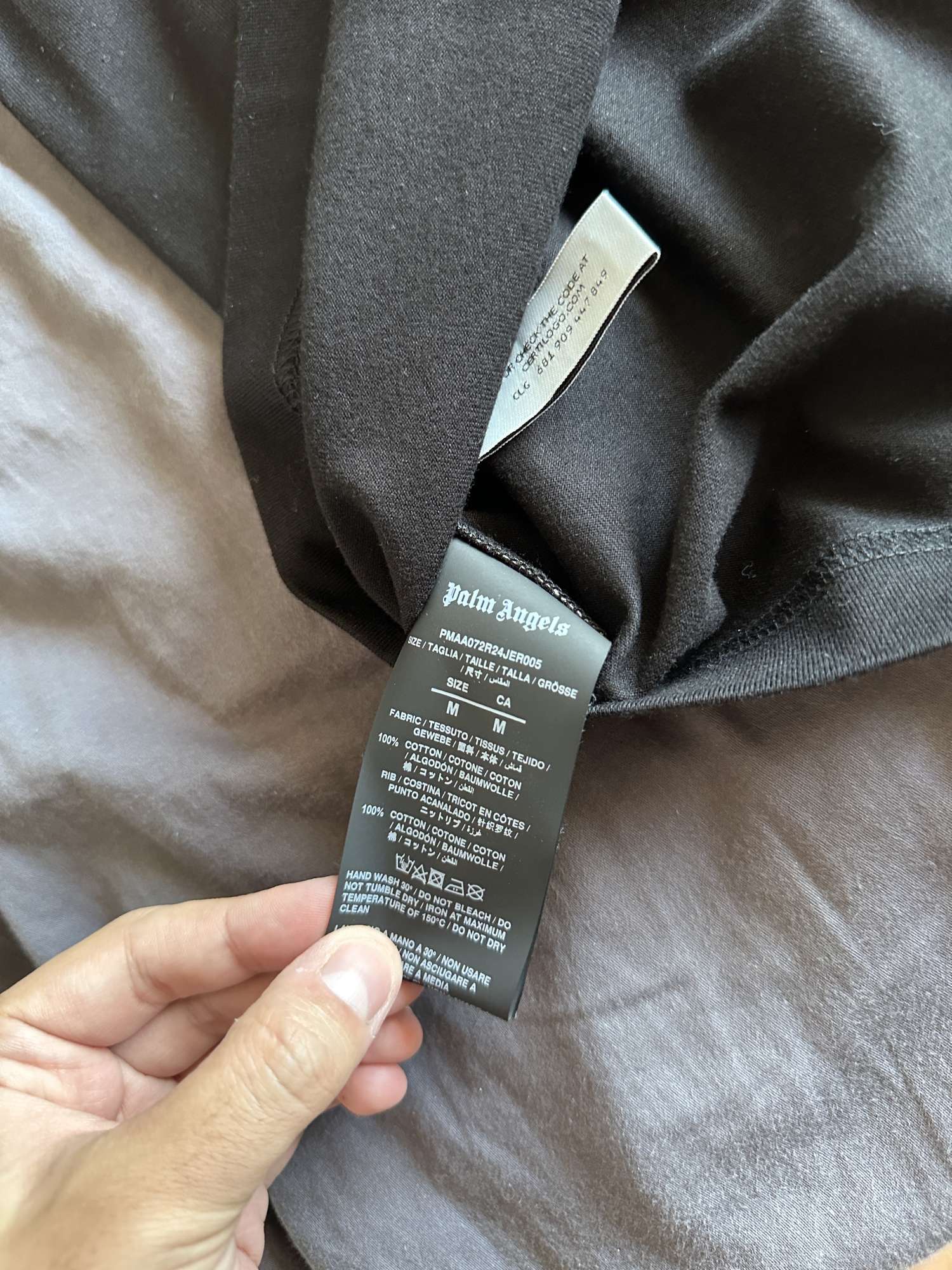 Palm angels tricko, velkost M