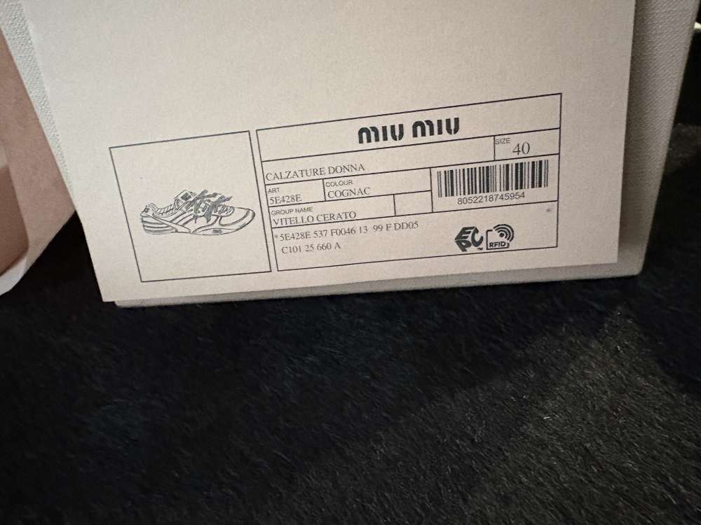 Miu Miu Gymnasium tenisky, pc 1080€