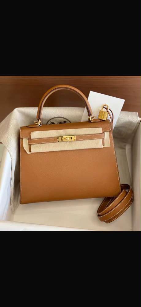 HERMÈS KELLY 25 GOLD GHW