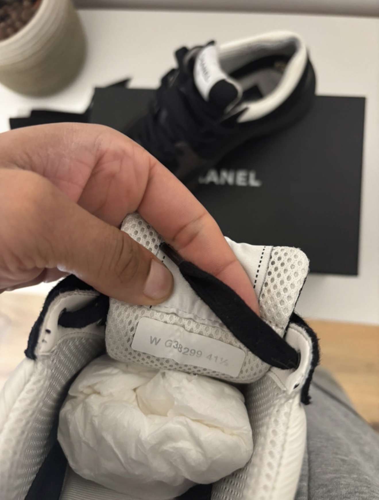 Chanel tenisky
