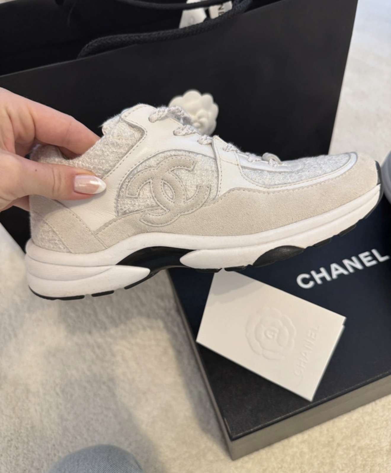 Chanel tenisky