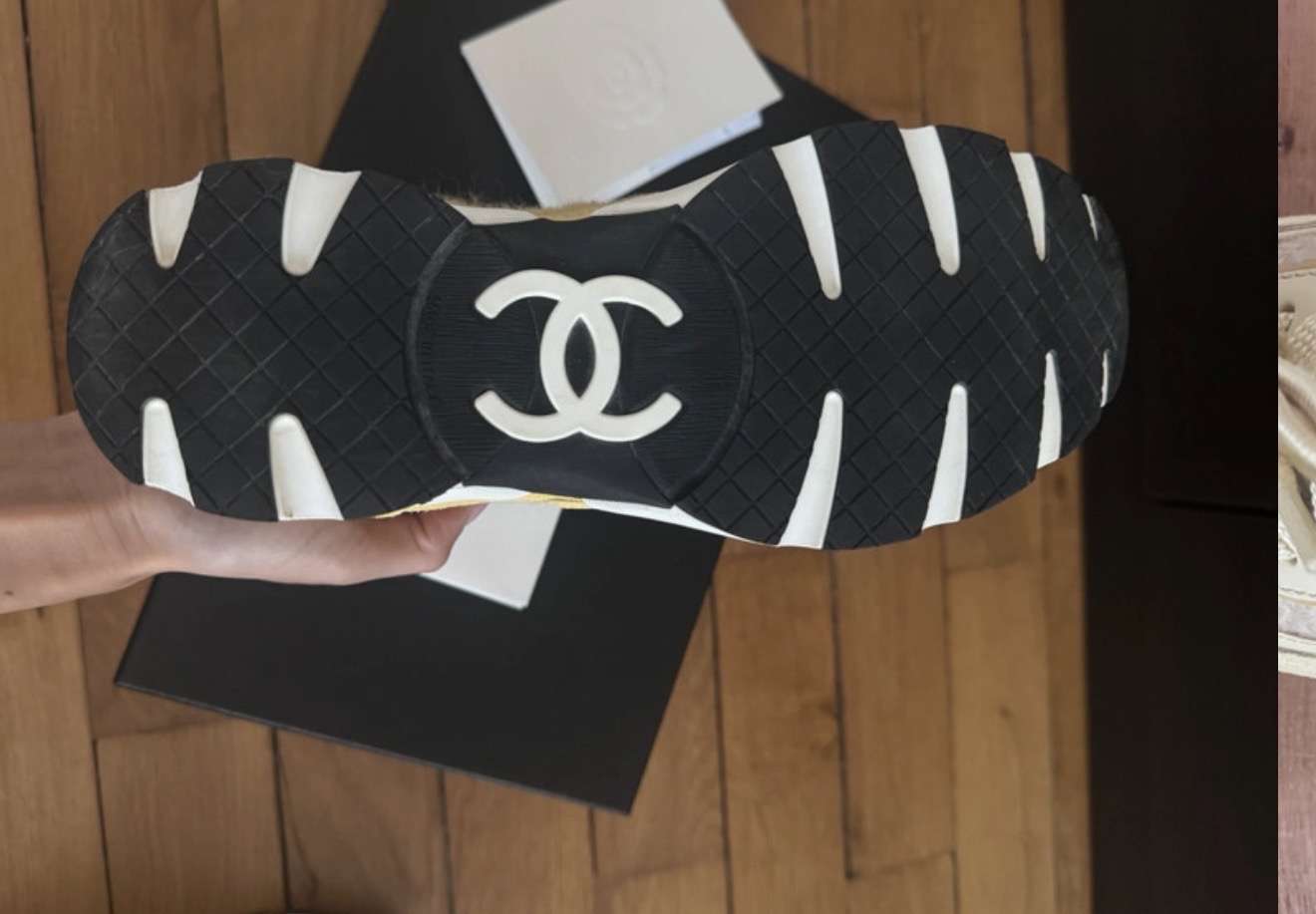 Chanel tenisky