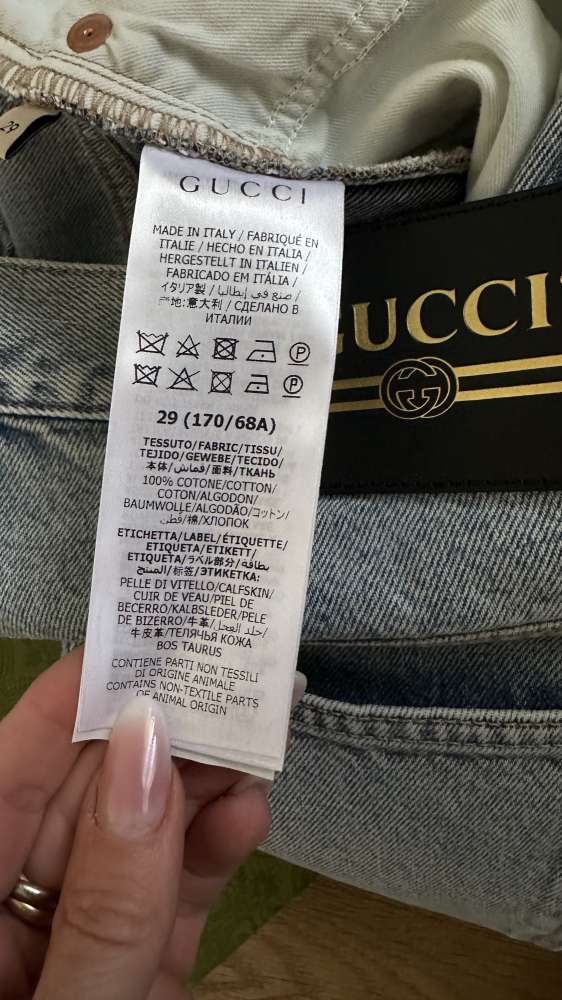 Pánske džínsy Gucci