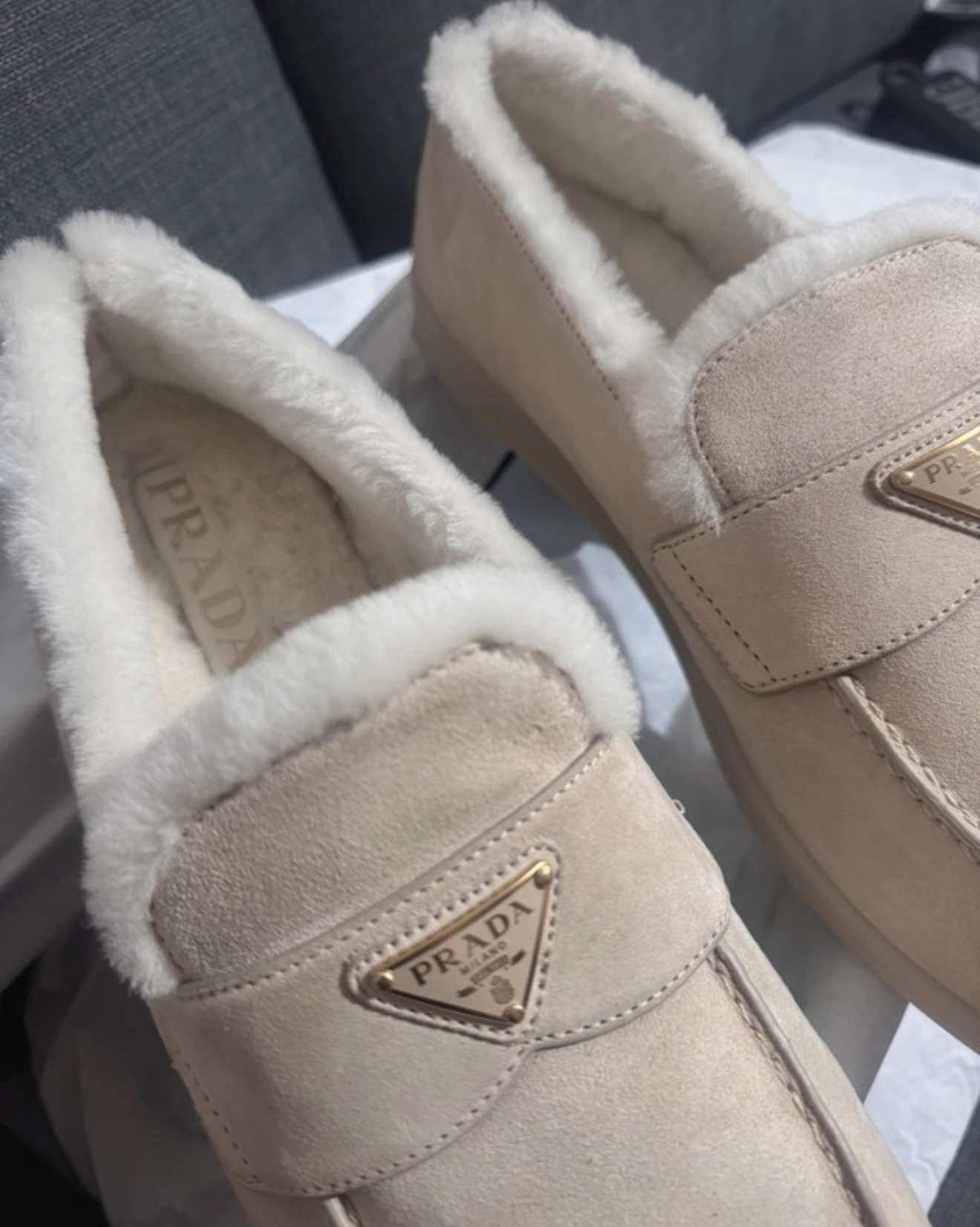 Prada mokasinky