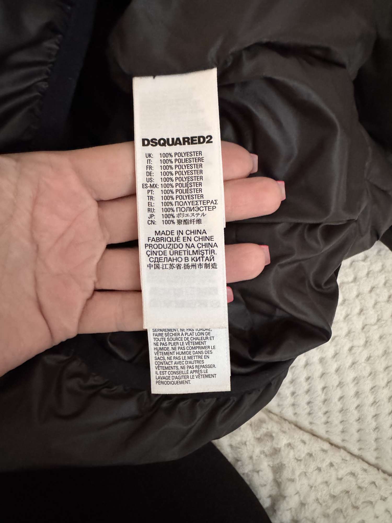 Péřová bunda DSQUARED2