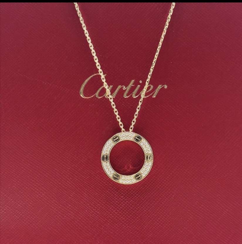 Cartier love nahrdelnik diamanty