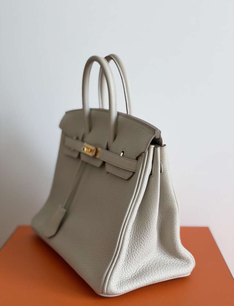 Hermes Birkin 25 Togo Beton