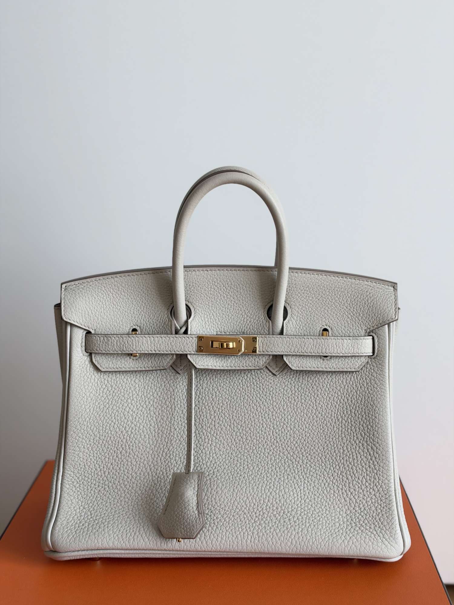 Hermes Birkin 25 Togo Beton