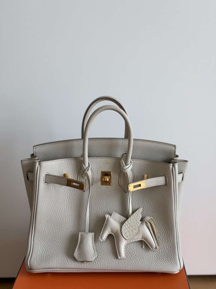 Hermes Birkin 25 Togo Beton