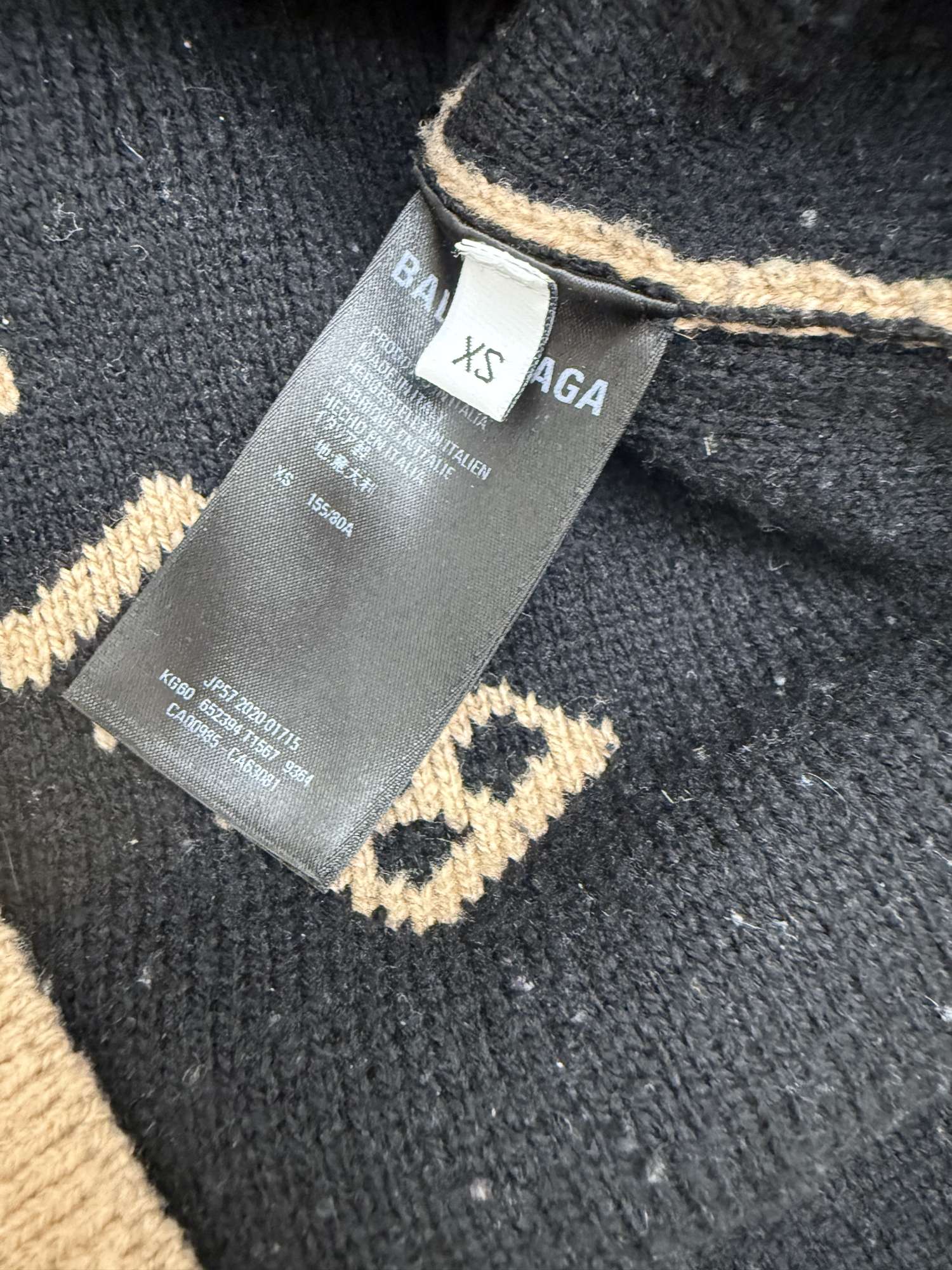 Balenciaga wool cardigan- kardigan/sveter