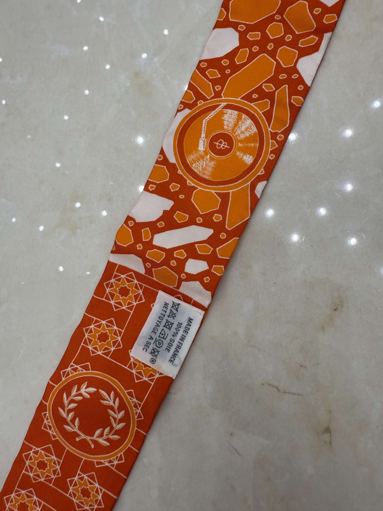 Hermes twilly oranzova