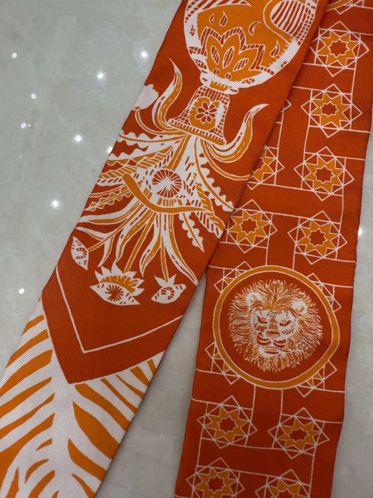 Hermes twilly oranzova