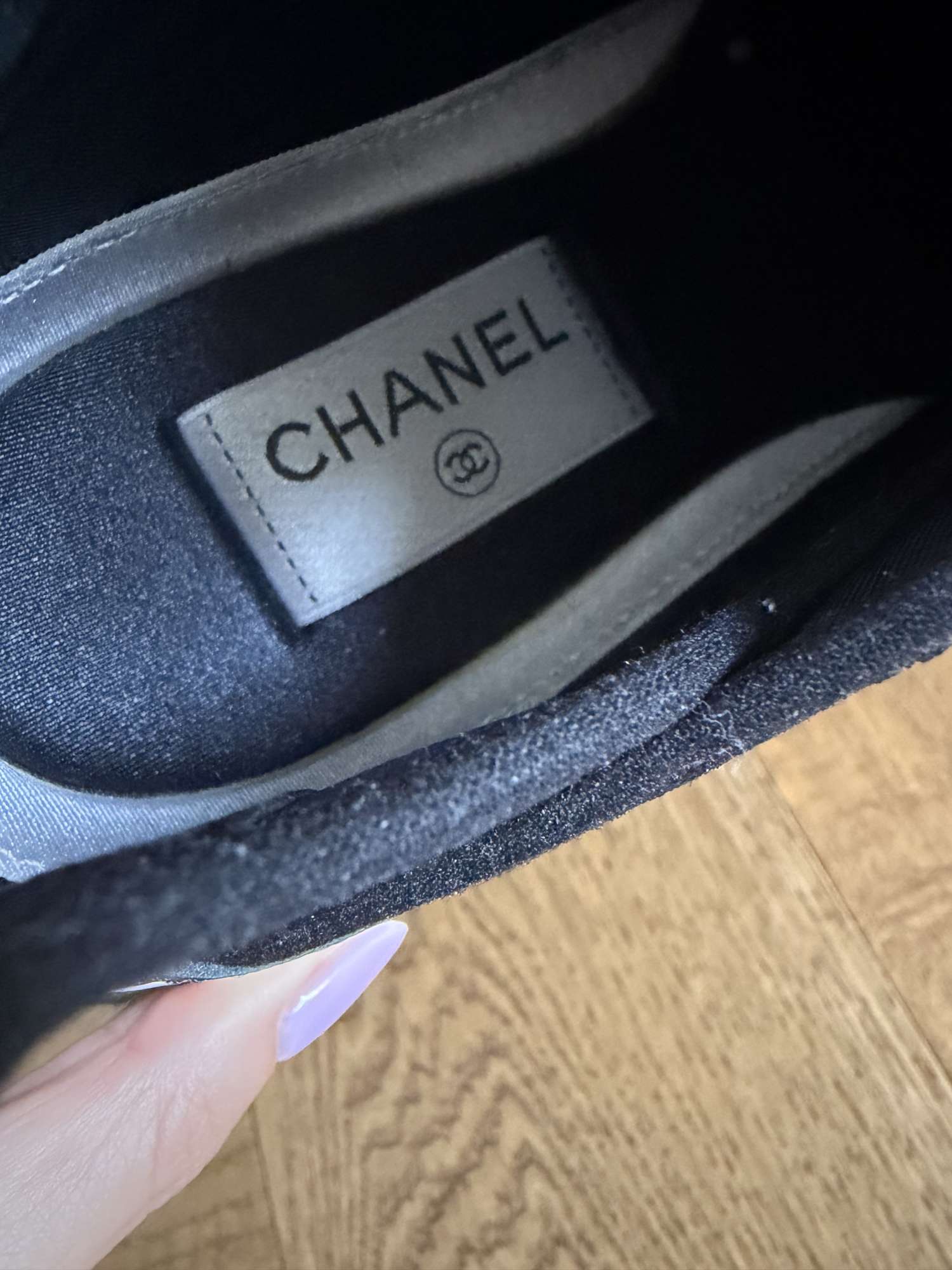 Chanel tenisky - velkosť 38.5