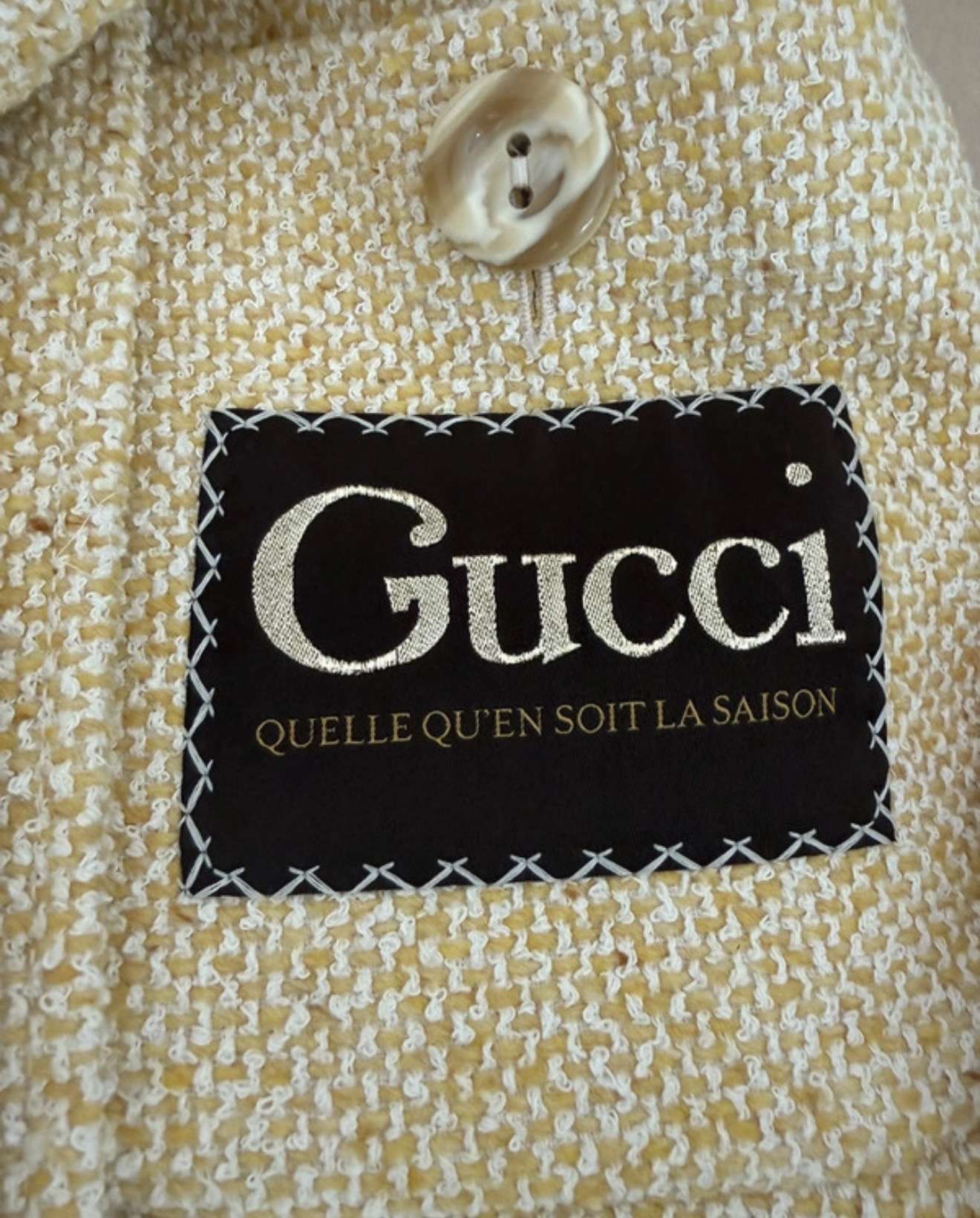 Gucci tweed Vesta