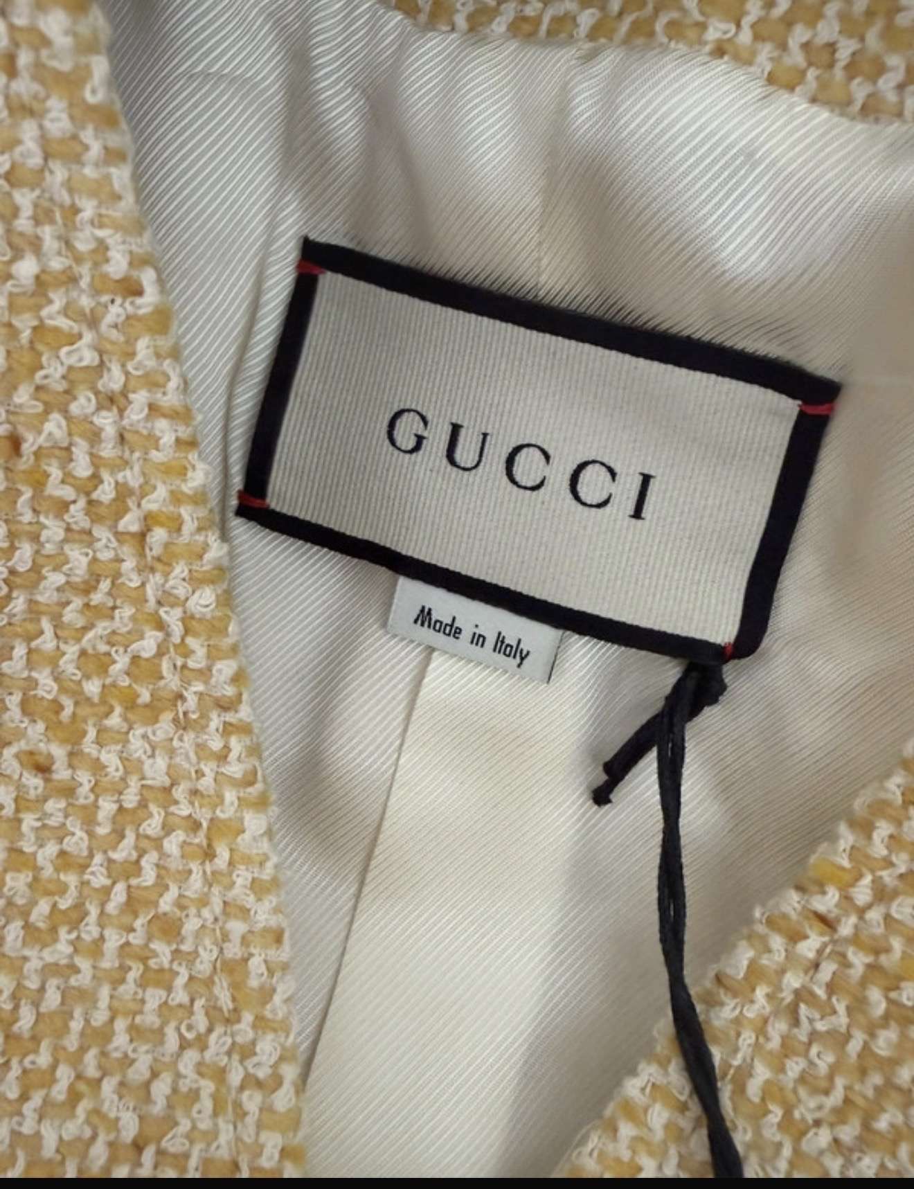 Gucci tweed Vesta
