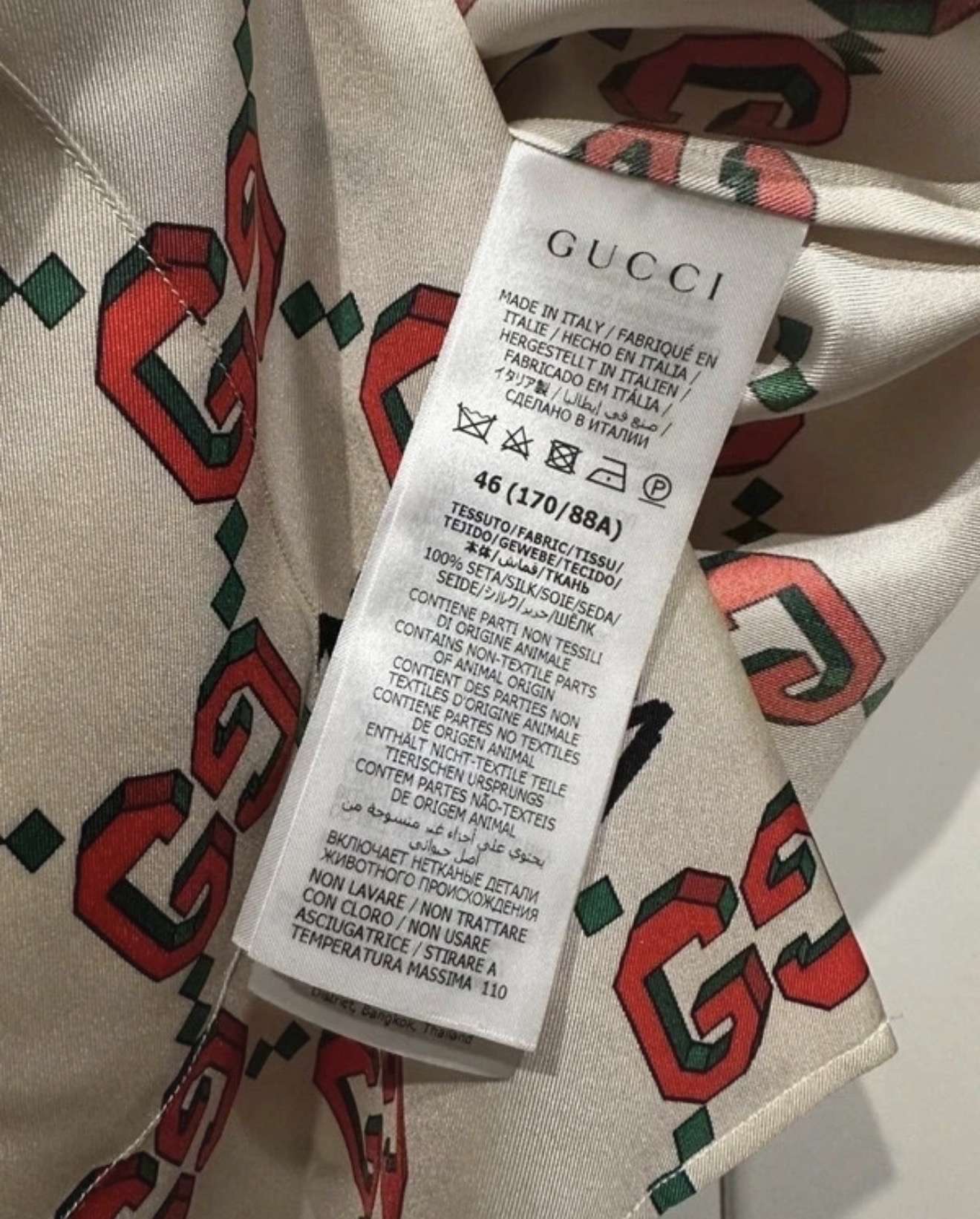 Gucci košeľa