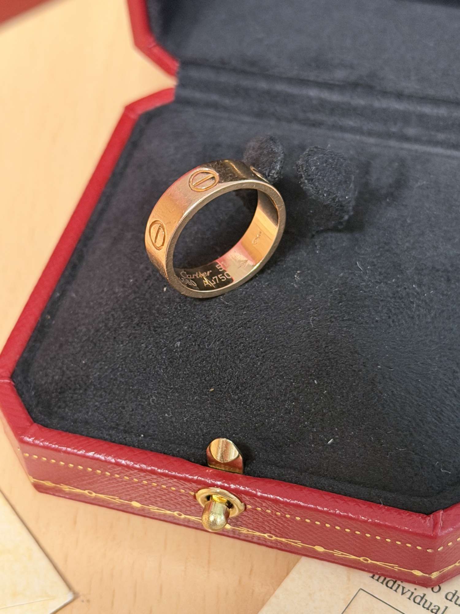 Cartier love prsteň