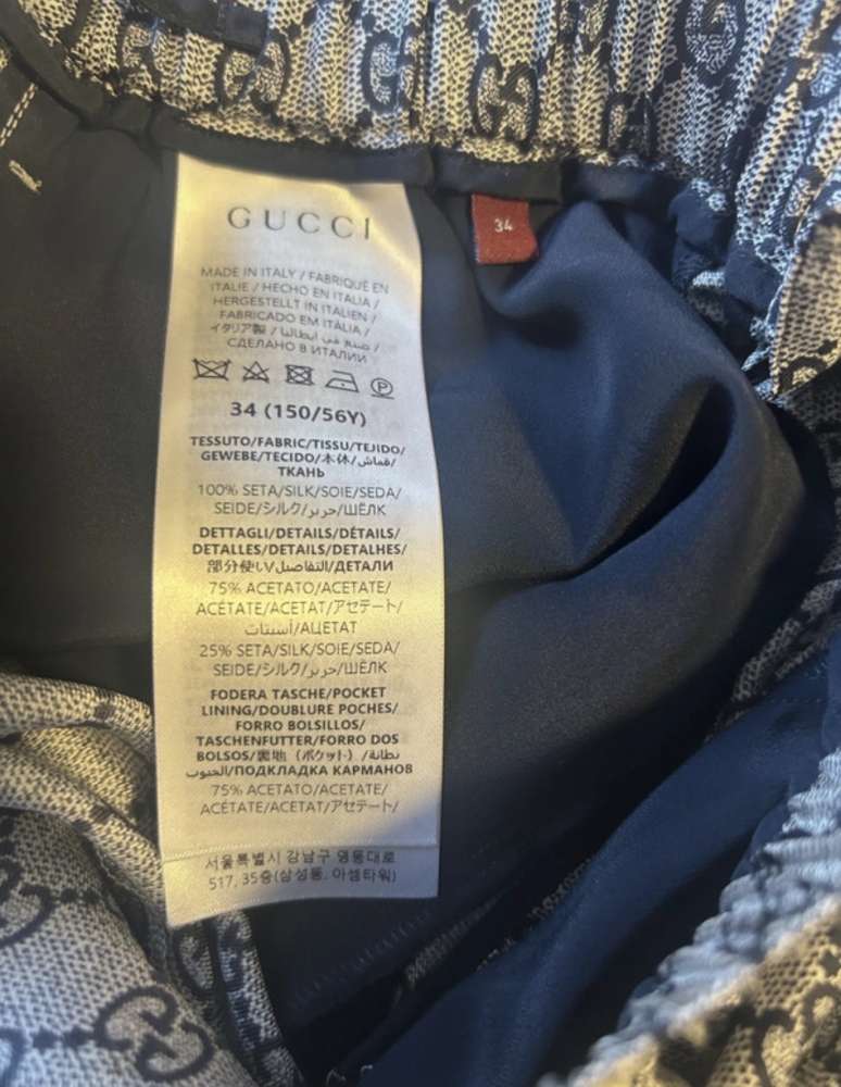 Gucci satenove nohavice