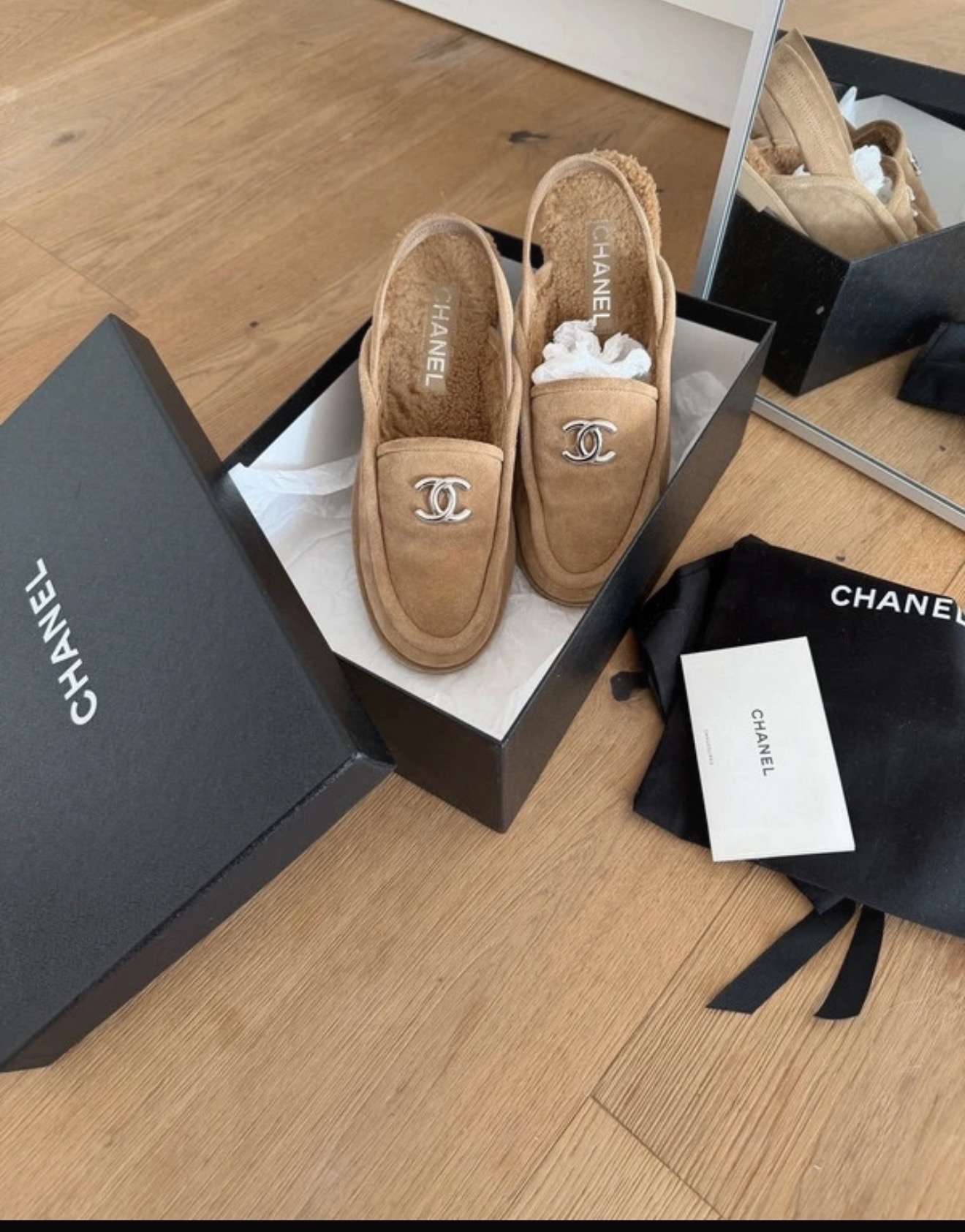 Chanel mokasinky
