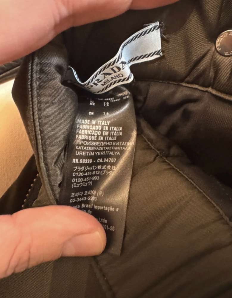 Prada rukavice rukávy