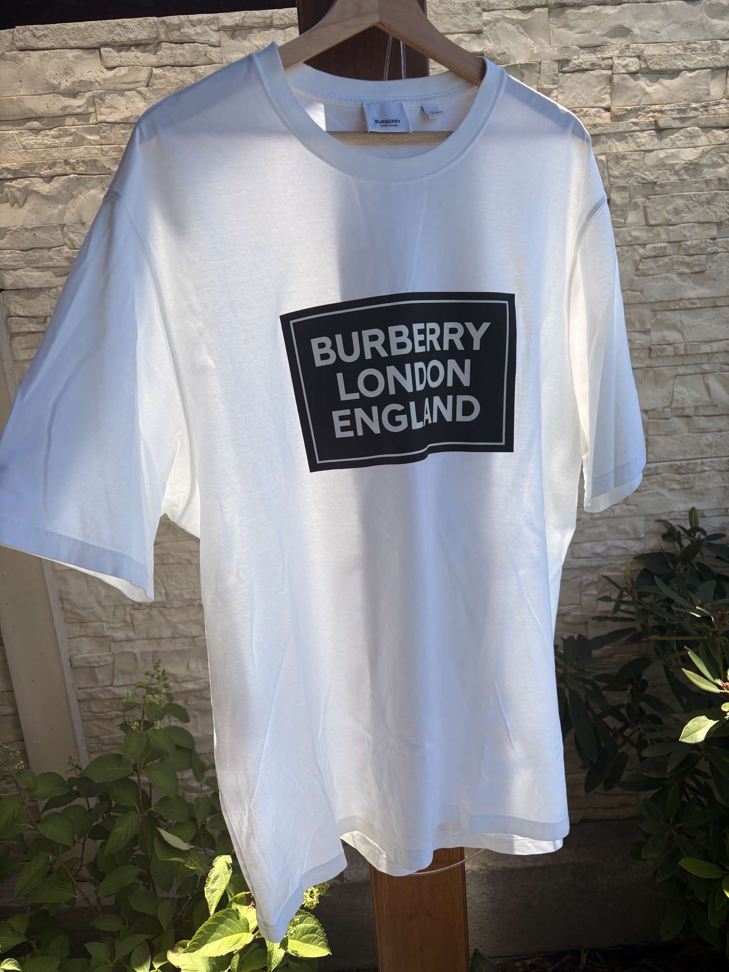 Burberry Ellison Logo Print T-shirt