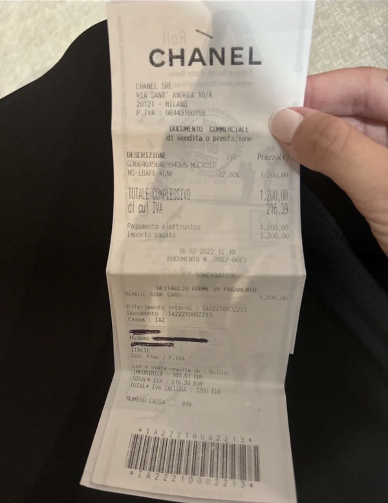 Chanel mokasiny