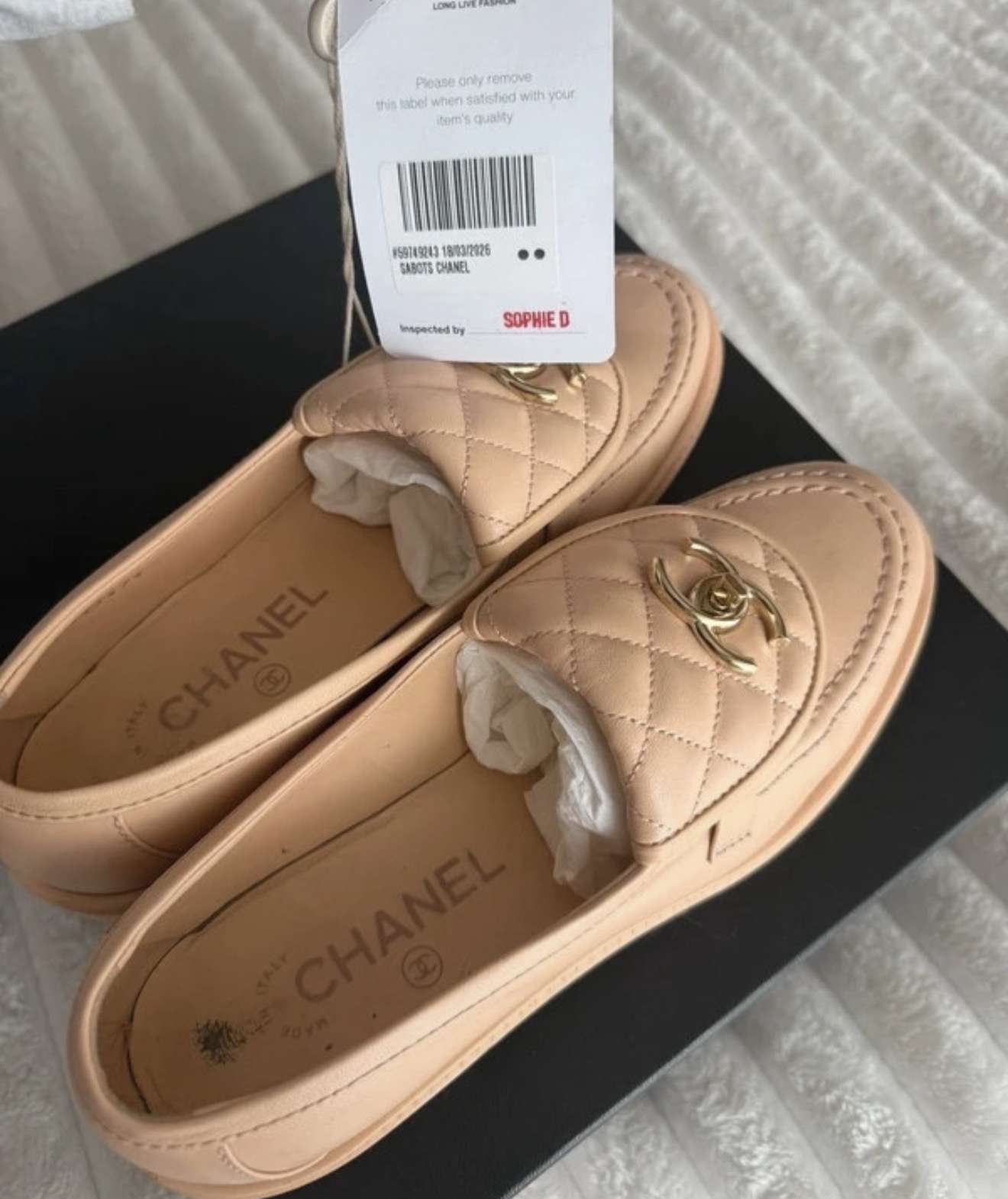 Chanel mokasiny