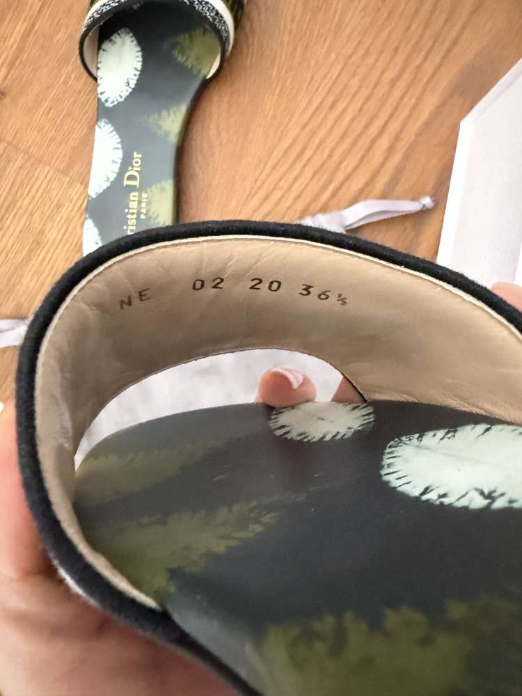 Dámske šľapky Christian Dior Dway 36,5