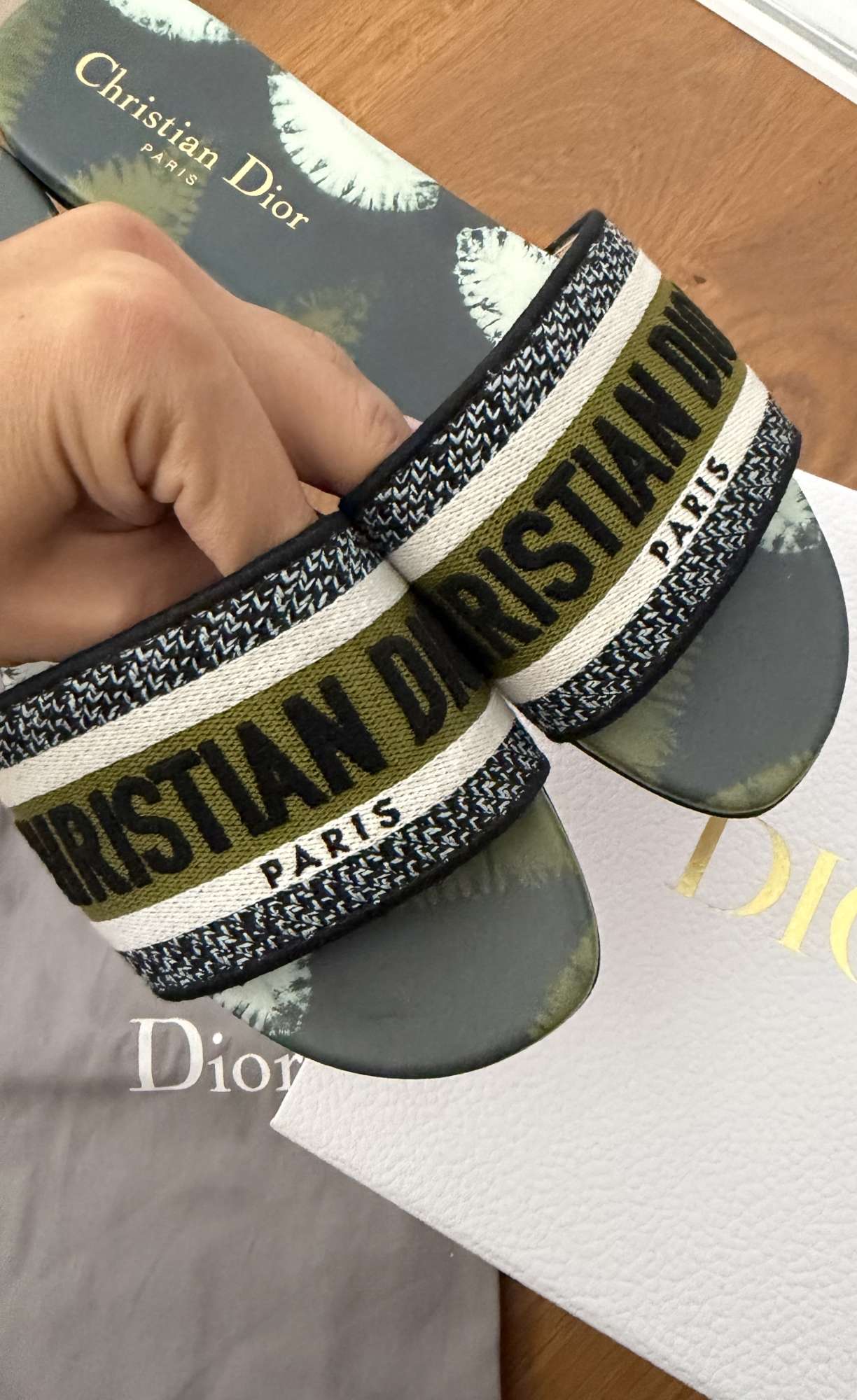 Dámske šľapky Christian Dior Dway 36,5