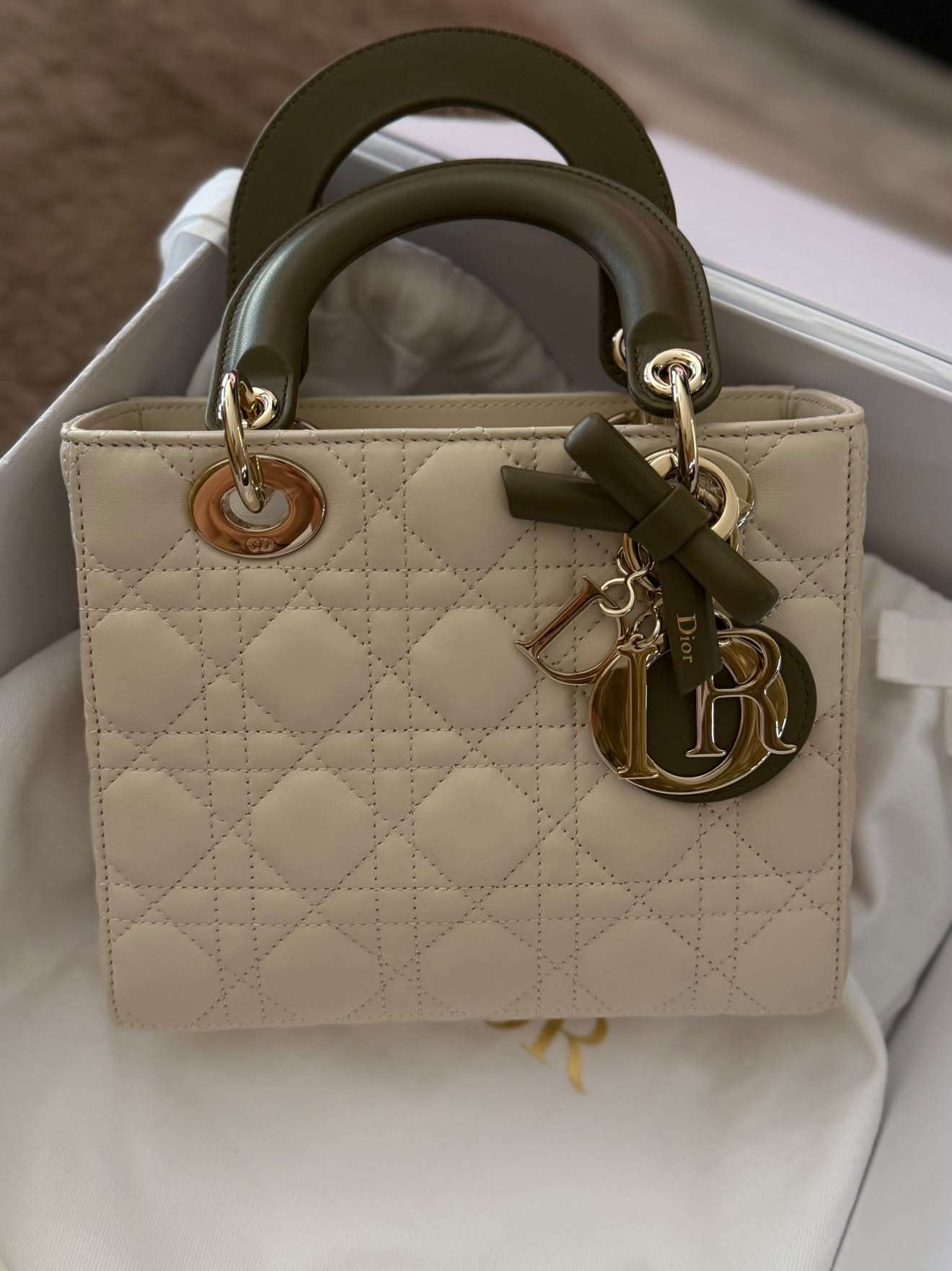 Luxusná kabelka Lady Dior 🤍✨
