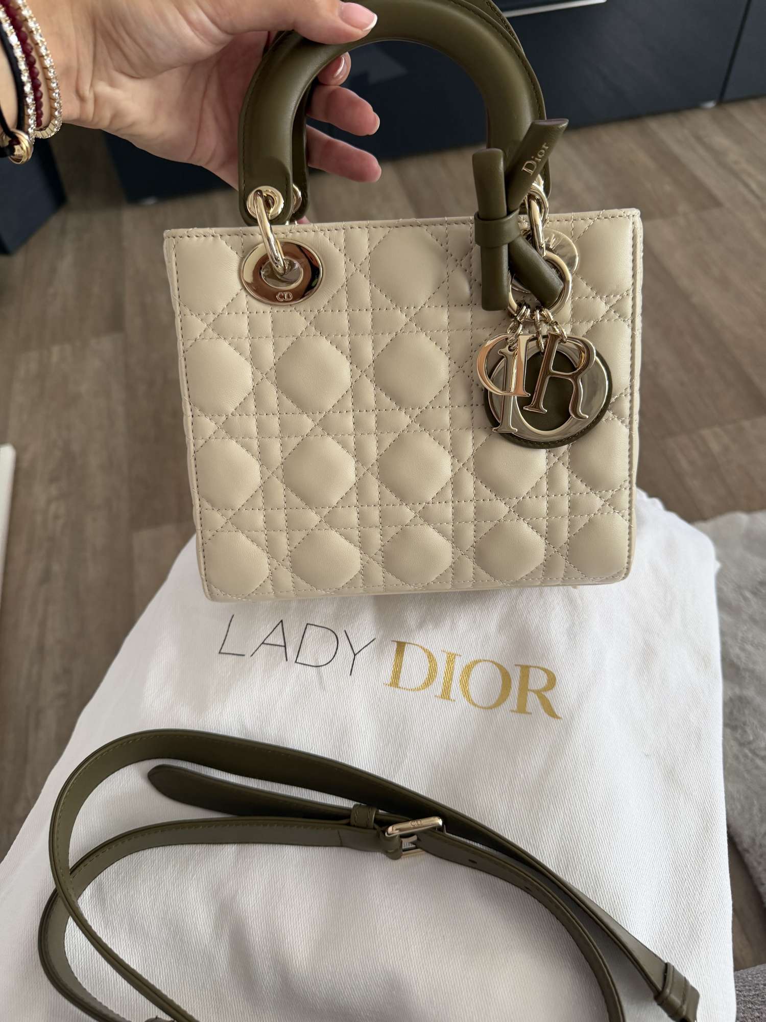 Luxusná kabelka Lady Dior 🤍✨