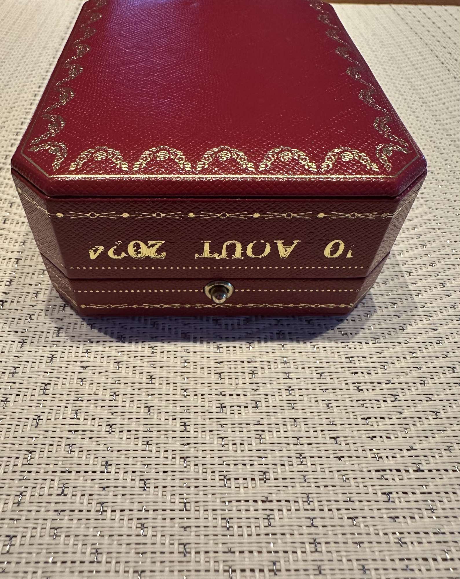 Cartier Love -zlaty prsten z bieleho zlata