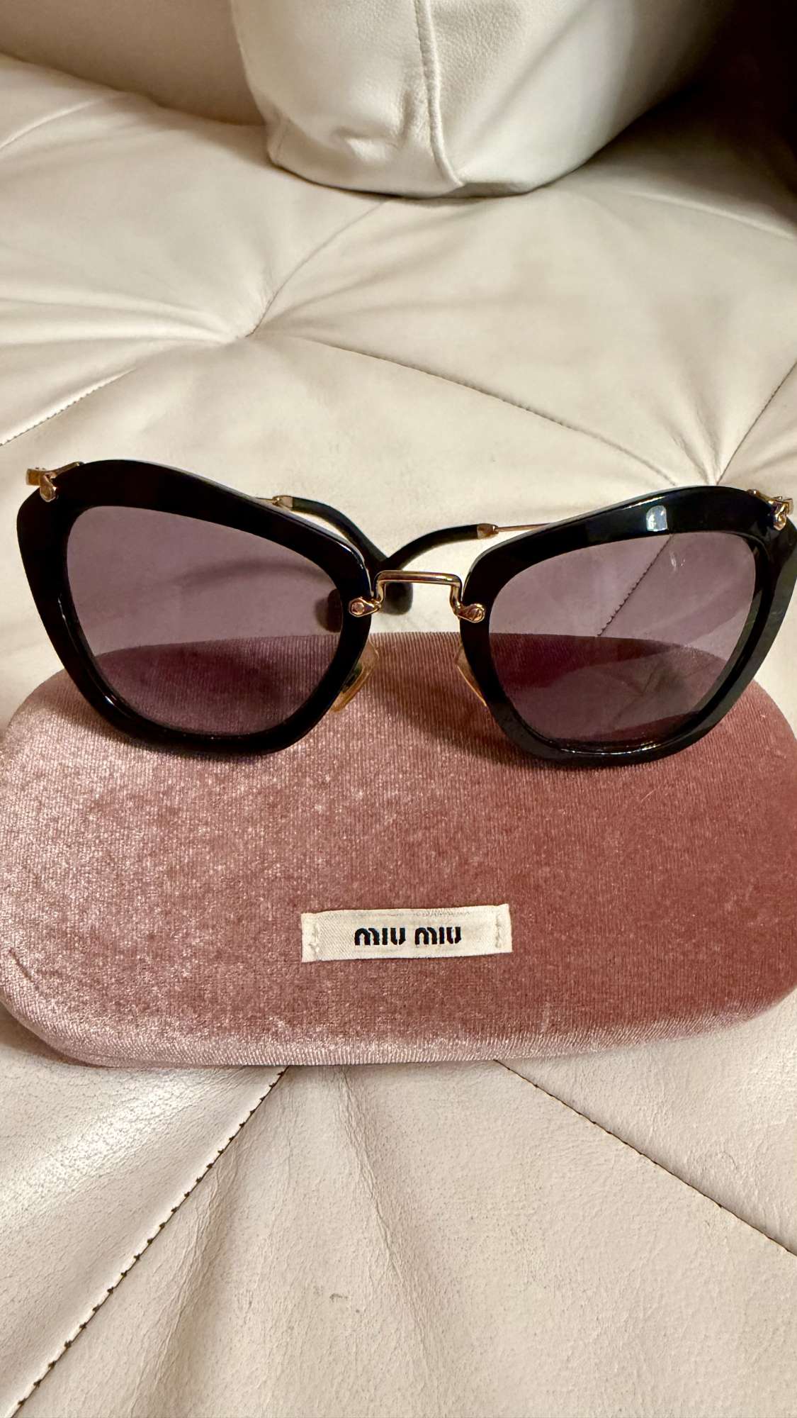 Miu Miu cat eye sunglasses